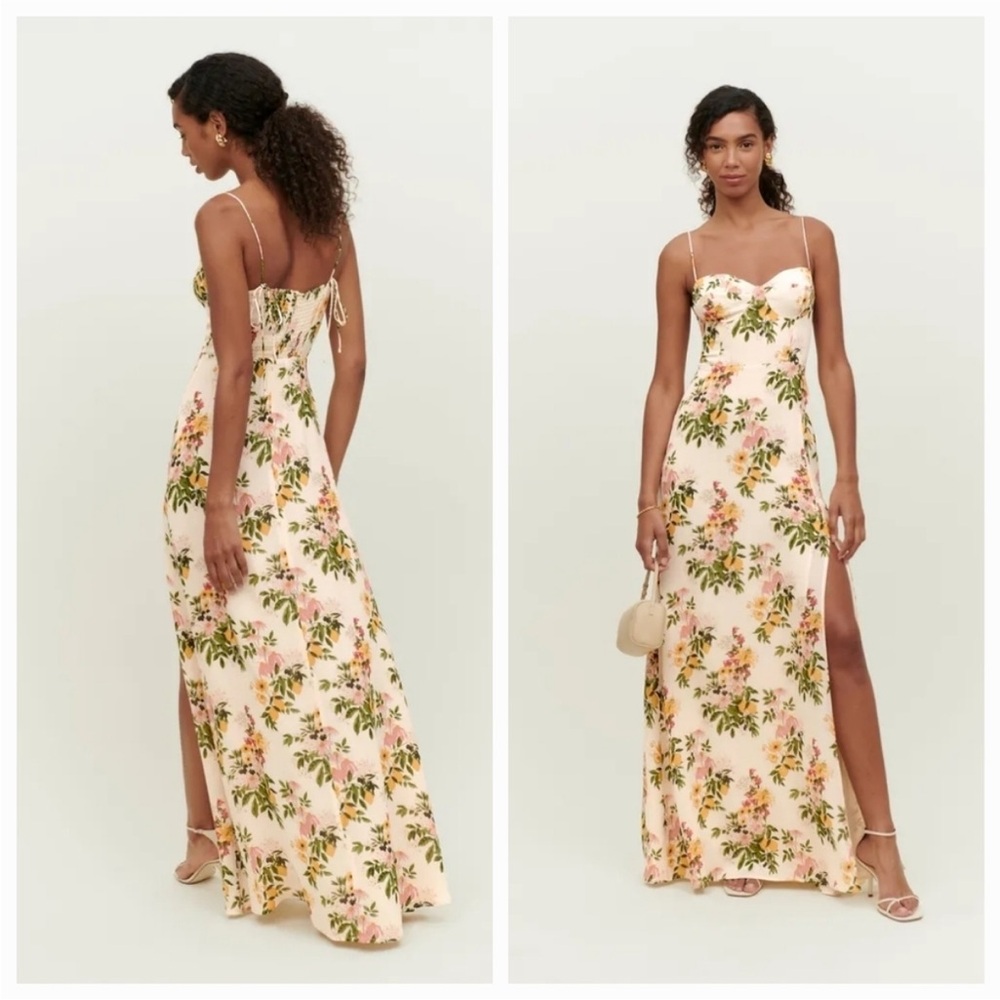 Reformation 4 Melita Maxi Floral Dress in Milo Floral